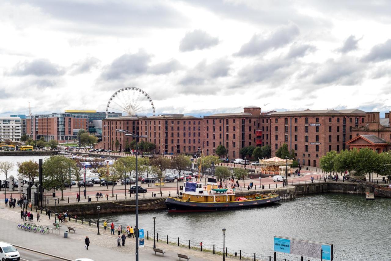 Scenic Dock View Apartment In Central Liverpool Kültér fotó